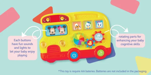 Disney Baby Adventure Bus - Image 3
