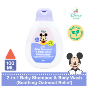 Lil' Sunflower 2-in-1 Baby Shampoo and Body Wash Soothing Oatmeal Relief (100ml)