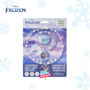 Disney Frozen Plant-Based Flavoured Lip Gloss Cosmetic Jewelry Set