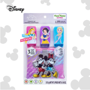 Disney 100 3-piece Lip Gloss Sliders with Bag
