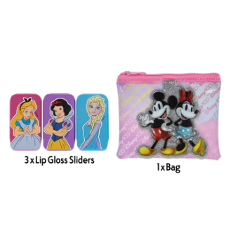 Disney 100 3-piece Lip Gloss Sliders with Bag - Image 4