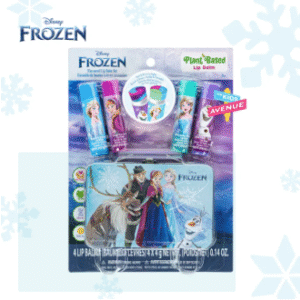 Disney Frozen Swirl and Stripe Lip Balms with Tin Can