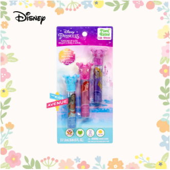 Disney Princess 3-Piece Flavoured Lip Gloss