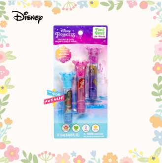 Disney Princess 3-Piece Flavoured Lip Gloss - Image 2