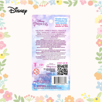 Disney Princess Non-toxic Peelable Nail Polish Duo - Image 3