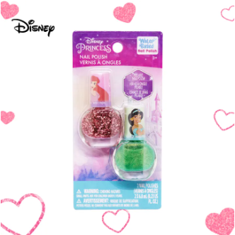 Disney Princess Non-toxic Peelable Nail Polish Duo - Image 4