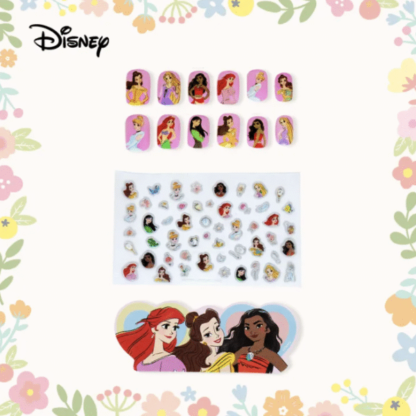 Disney Princess 12-Piece Press-On Nail Set - Image 3