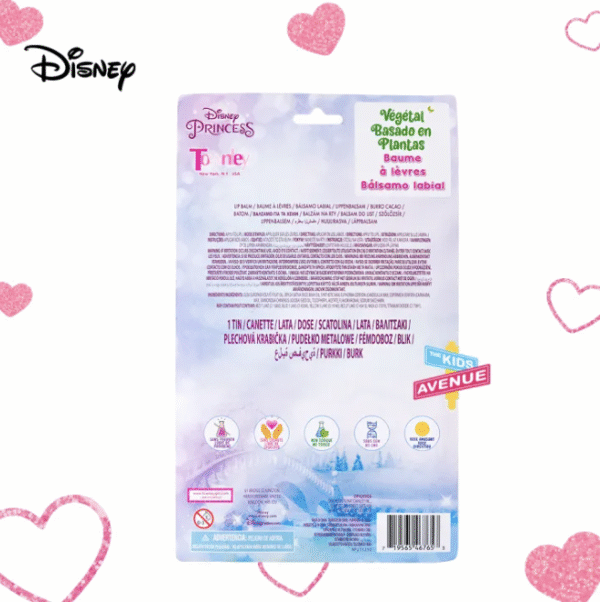 Disney Princess Plant-Based 4pc Swirl Lip Balm with Tin Can - Image 2