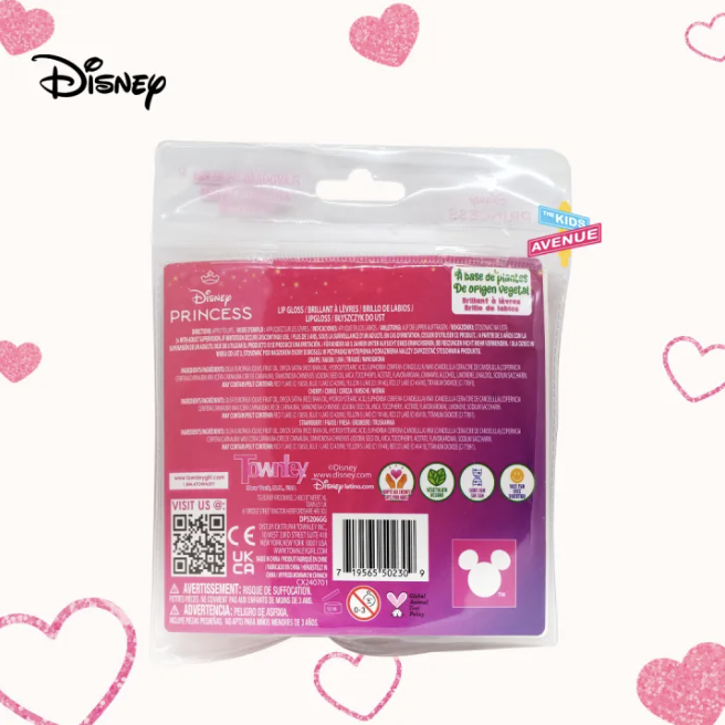 Disney Princess Plant-Based Flavored Mix & Match Lip Gloss Set - Image 2