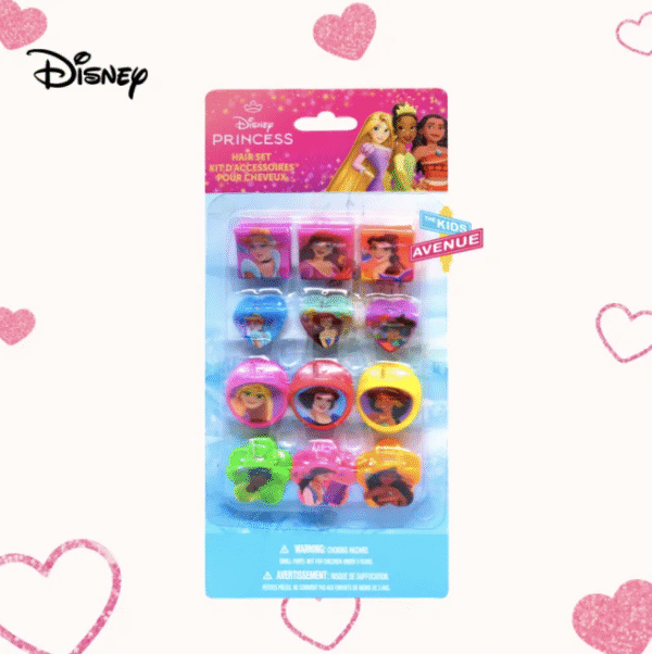 Disney Princess 12-piece Hair Clip Set