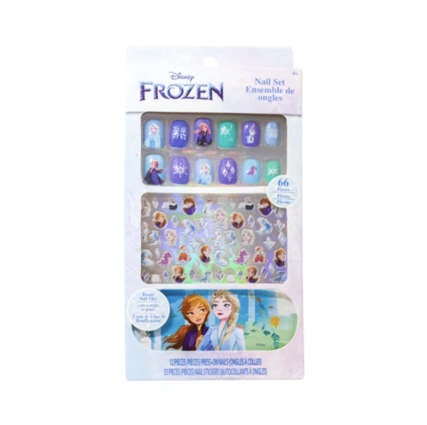 Frozen Nail Set with 53 pcs Nail Stickers - Image 3
