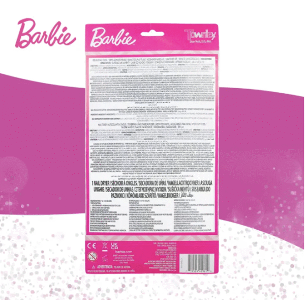 Barbie Nail Set with Nail Dryer - Image 2